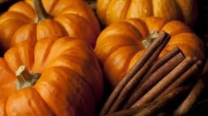 pumpkins and cinnamon